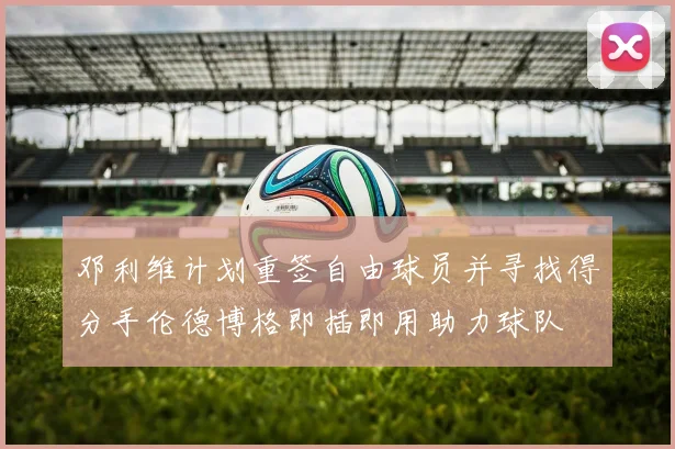 邓利维计划重签自由球员并寻找得分手伦德博格即插即用助力球队